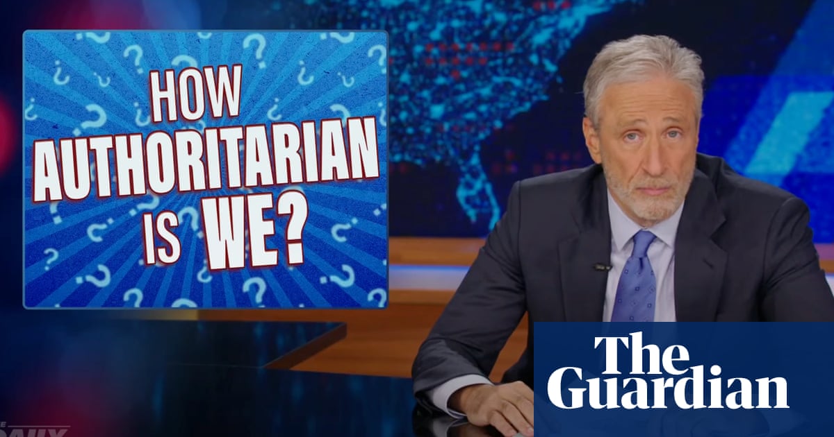 Jon Stewart on Trump: 'I did not think that he would get this authoritarian this fast'