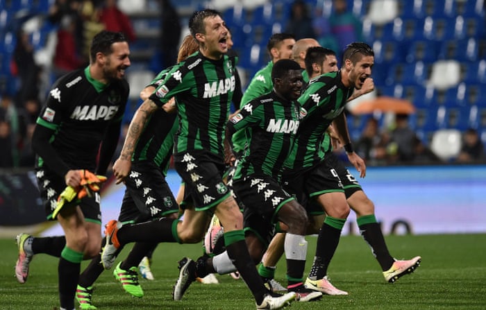 How Sassuolo went from Italy's fourth tier to the Europa League in a decade | Sassuolo | The Guardian