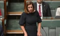Minister for aged care Anika Wells during Question Time