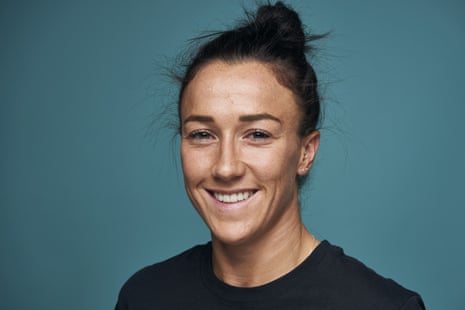 ‘Everything you think it’s going to be, it’s more,’ says Lucy Bronze of how the women’s game has developed since her England debut in 2013.