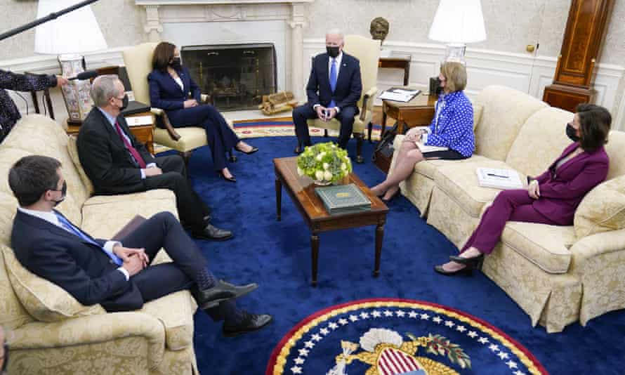 Joe Biden Seeks Republican Buy In But How Long Before Patience Snaps Democrats The Guardian Joe Biden Seeks Republican Buy In But How Long Before Patience Snaps Democrats The Guardian