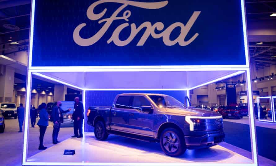 The Ford F-150 Lightning electric truck – an American bestseller.