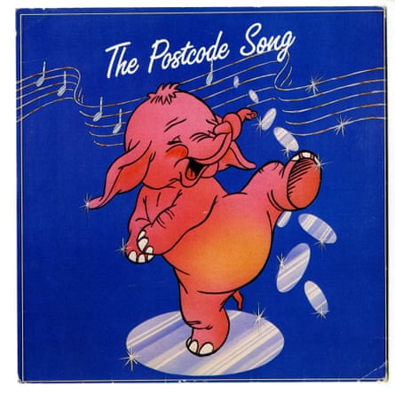 The Postcode Song by Kerry featured Poco the postcode elephant.