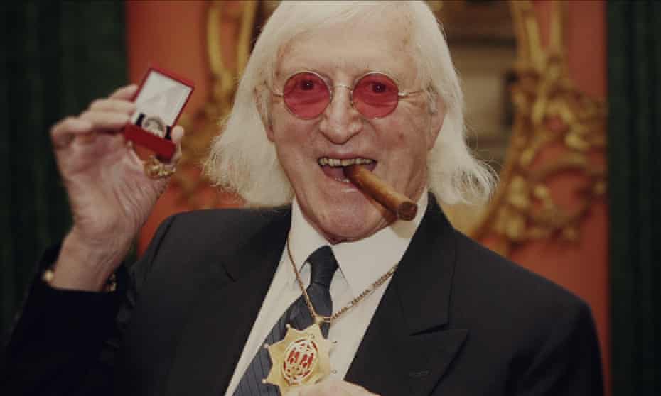 The man the establishment made invincible … Jimmy Savile: A British Horror Story.