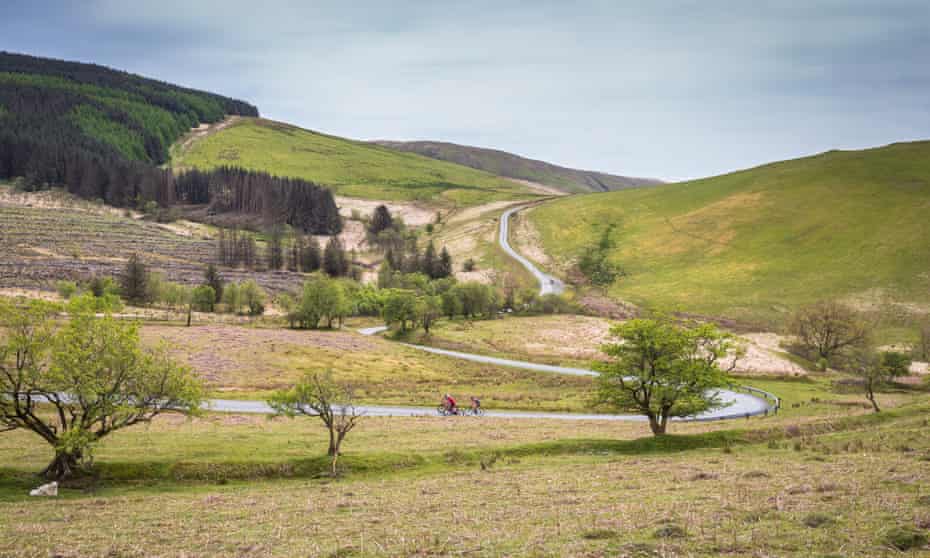 Big Wilderness Adventure - comenzando en Llandovery (4) en bicicleta por Gales