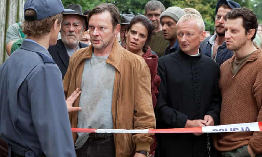 A scene from the 2012 film Aftermath