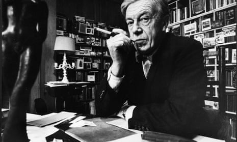 Cecil Day-Lewis in his study in the late 1960s.