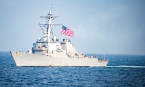 USS Stethem sailed less than 12 nautical miles from Triton Island, which is claimed by China as well as Taiwan and Vietnam.