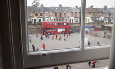 Children at Daubeney primary school in east London. 