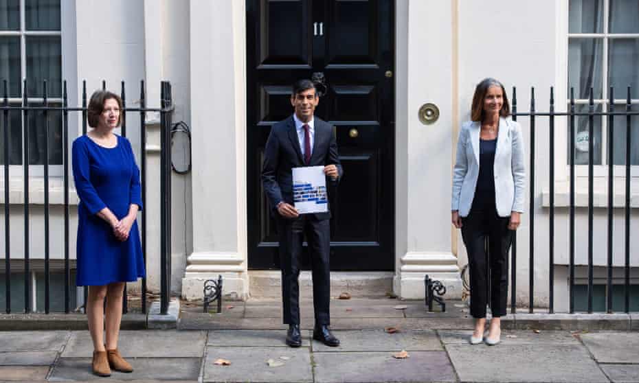 The three in front of No 11 Downing Street