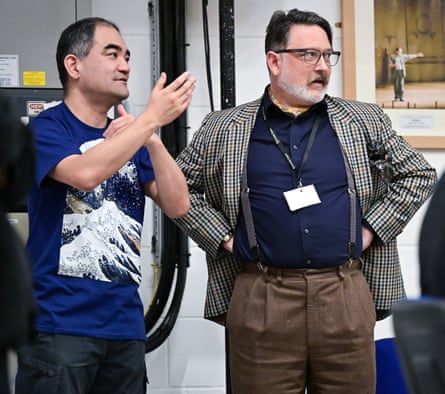 Composer Dai Fujikura and librettist Harry Ross.