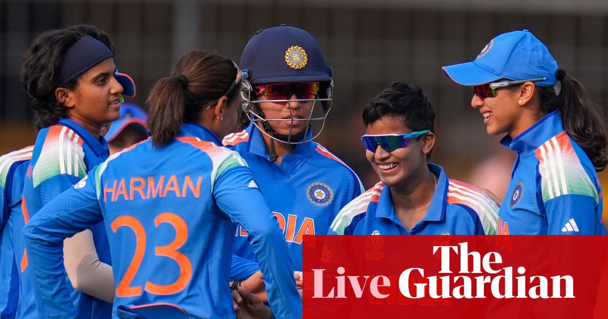 India v New Zealand: Women's Cricket World Cup  live