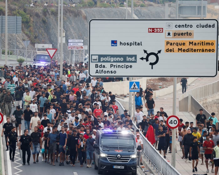 Spanish PM calls for urgent EU meeting after ‘selfish’ responses to Ceuta crisis — image supplied by The Guardian World's feed