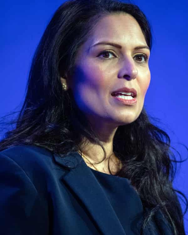 Home secretary Priti Patel