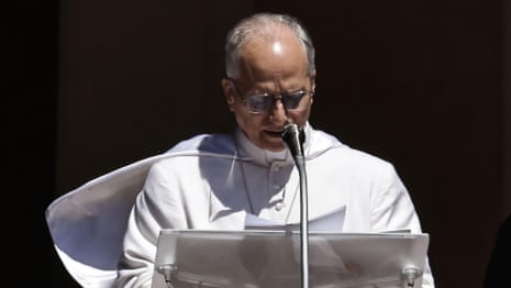 Pope Leo calls for end to 'barbarity of war' after strike on Gaza church – video | Pope Leo XIV | The Guardian