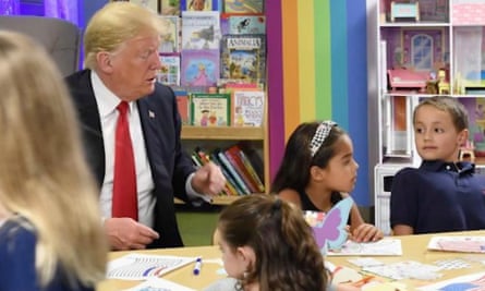 How Trump Created A New American Flag With An Added Russian Twist Donald Trump The Guardian