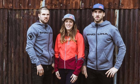 Dan (left), Rachel and Gee Atherton. ‘Dan nurtured us into it, he had this drive and this passion,’ says Gee.