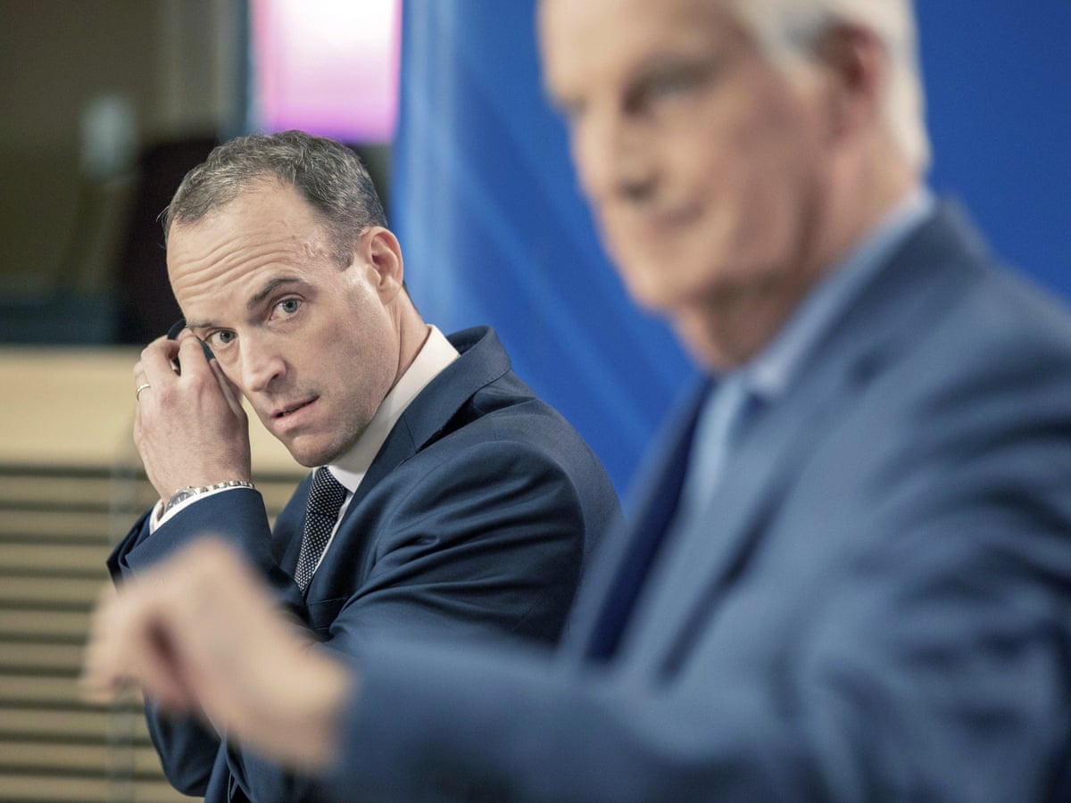 Dominic Raab The Face That Says I Need To Take Back Control Of
