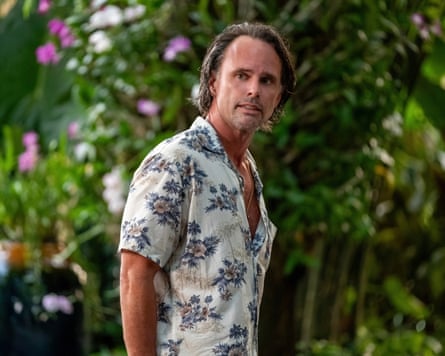 Naff … Walton Goggins in The White Lotus.