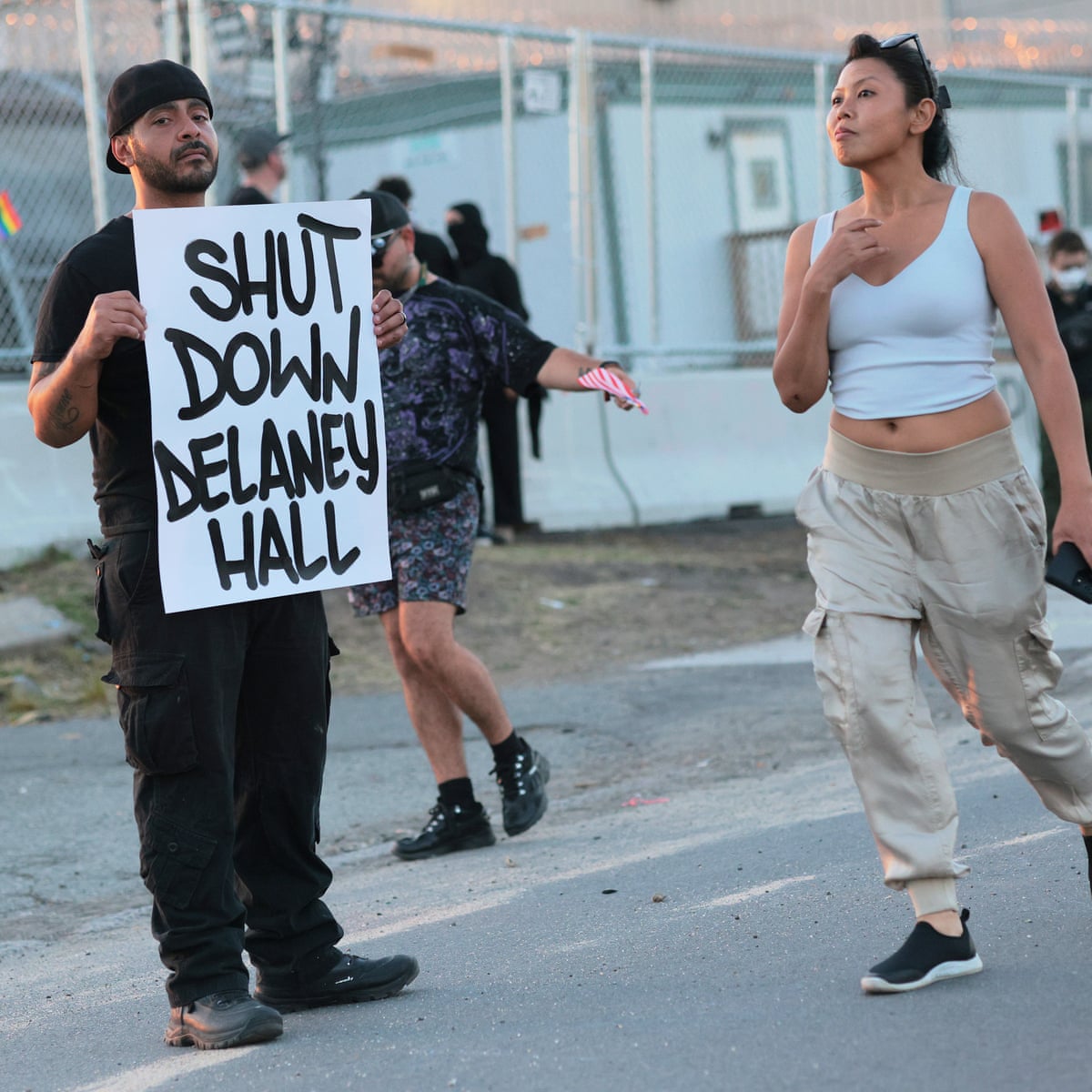 Women held at much-denounced Ice detention camp sign on to hunger strike