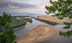 The Amur in the Russia’s far east, after it has left Mongolia.
