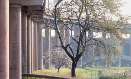 Under the Spaghetti Junction, Birmingham.