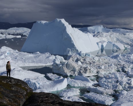 Melting of the the Greenland ice sheet is intensifying because of the continued burning of fossil fuels