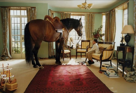 Horsing around … Sutapa Biswas’s Birdsong, which is in the new show.