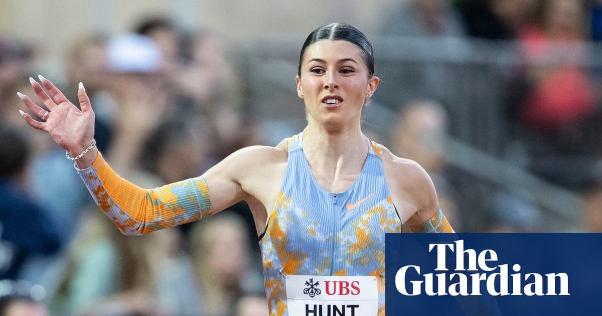 Η Amy Hunt τερμάτισε δεύτερη από την Kayla White κατά την επιστροφή από την ευρωπαϊκή χρυσή βιασύνη