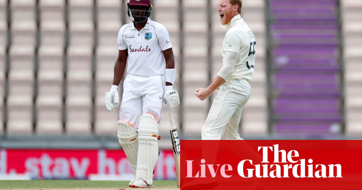 England v West Indies, first Test, day three – live!