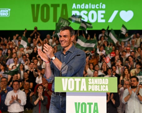 Sánchez is loved everywhere – but not so much in Spain, say Andalusia’s voters. Can he pull off another comeback? | María Ramírez