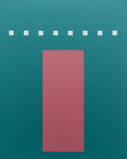Fez Green, 2017, by Tess Jaray