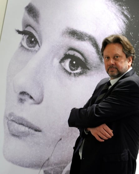 Sean at an exhibition about his mother in Berlin, 2009.