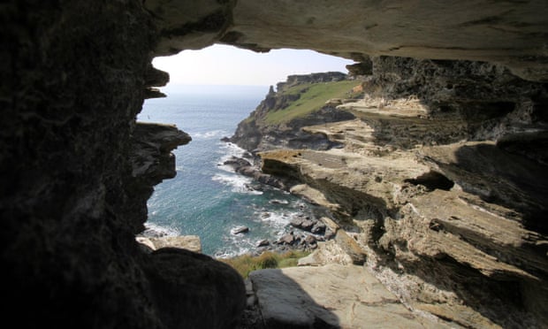 Tintagel in Cornwall, birthplace of Arthur – and mythic seat of England.
