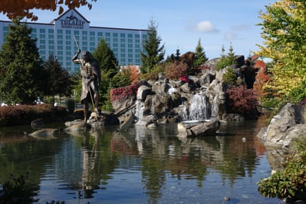A casino resort on the Tulalip Indian Reservation north of Seattle, Washington.
