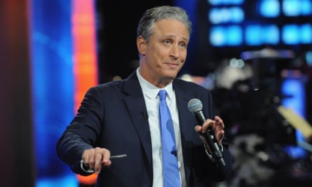 “The Daily Show With Jon Stewart” #JonVoyageNEW YORK, NY - AUGUST 06: Jon Stewart hosts “The Daily Show with Jon Stewart” #JonVoyage on August 6, 2015 in New York City. (Photo by Brad Barket/Getty Images for Comedy Central)