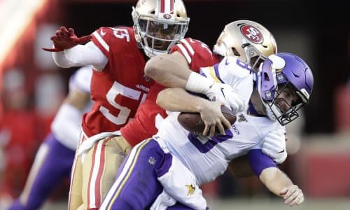 Katie Sowers The 49ers Didn T Hire Me As A Coach To Make A Point San Francisco 49ers The Guardian