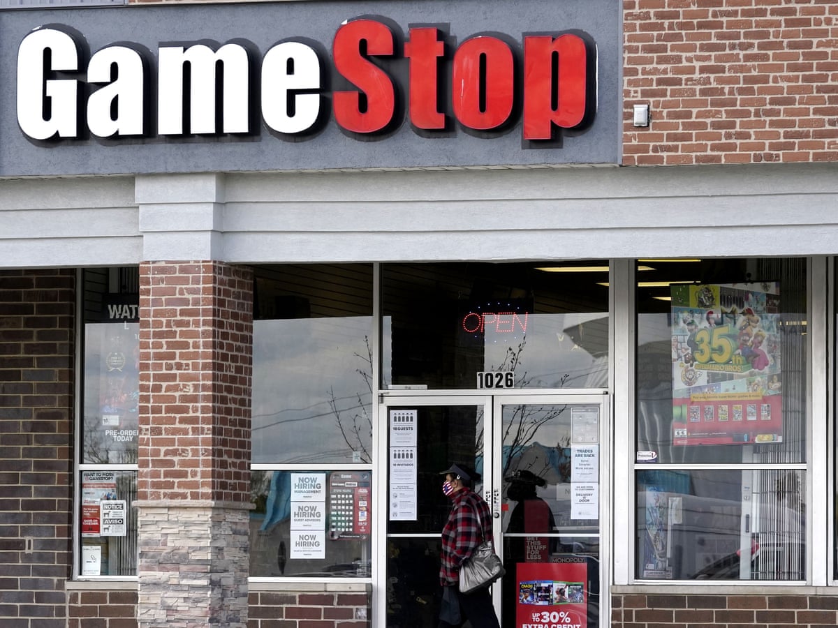 How Gamestop Found Itself At The Center Of A Groundbreaking Battle Between Wall Street And Small Investors Stock Markets The Guardian How Gamestop Found Itself At The Center Of A Groundbreaking Battle Between Wall Street And Small Investors Stock Markets The Guardian