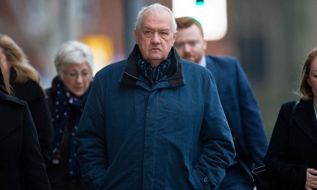 David Duckenfield arriving at Preston crown court during his trial.