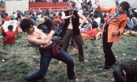 Hippies at Woburn Abbey during the Summer of Love, August 1967.
