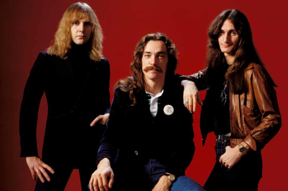 Neil Peart, Alex Lifeson i Geddy Lee.