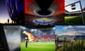 A composite of six Euro 2024 venues