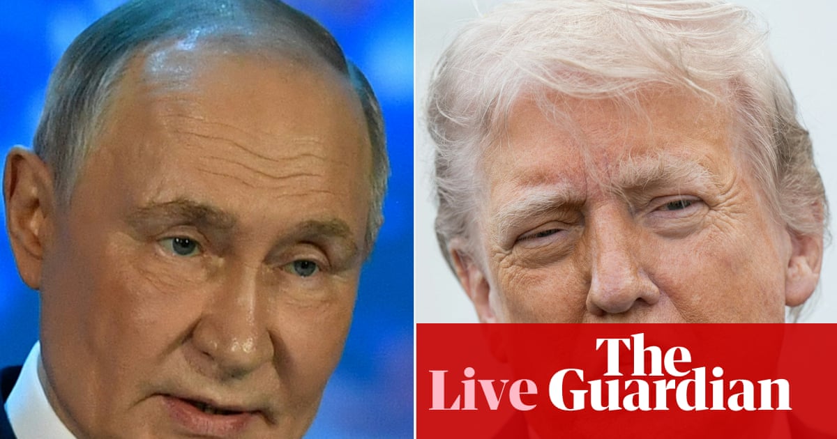 Trump very disappointed' in Putin on his deadline day for Russia to move towards Ukraine ceasefire Europe live