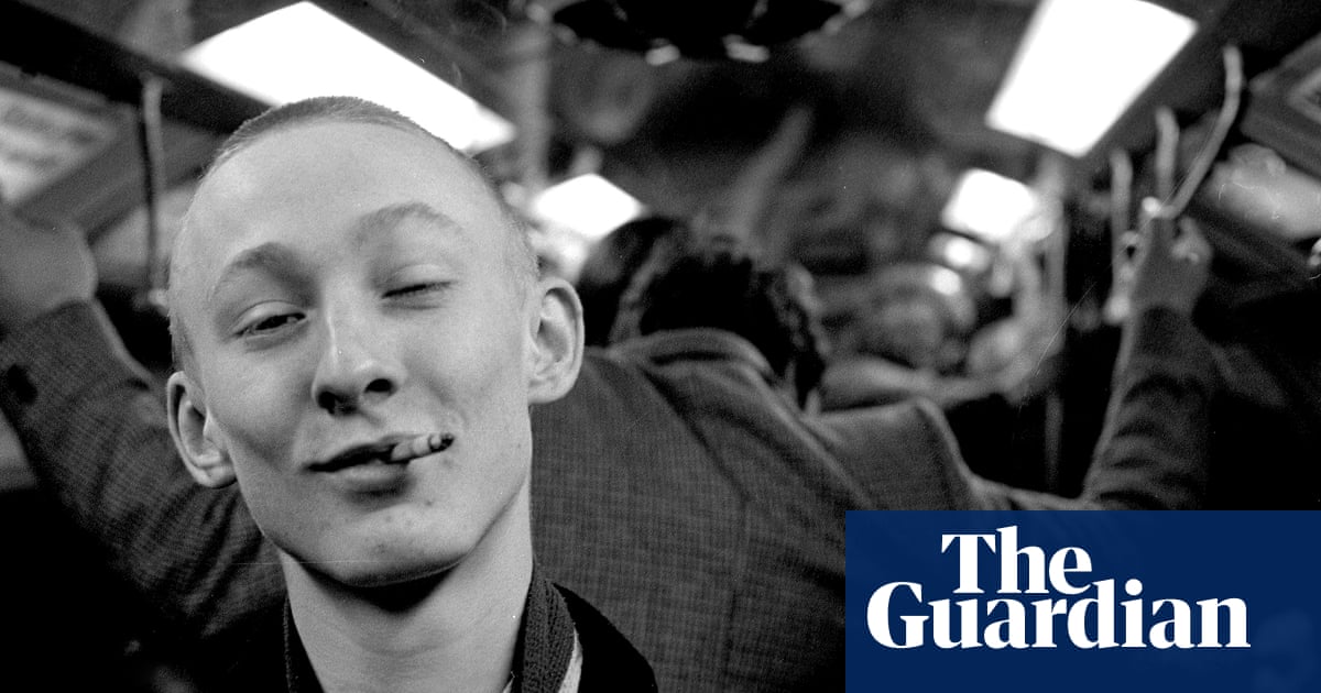 A 15-year-old skinhead rides the tube in 1980 – Gavin Watson’s best picture