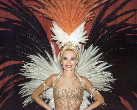 Lou Anne Chessik w Lido de Paris, hotelu Stardust w Las Vegas, w 1981 roku.