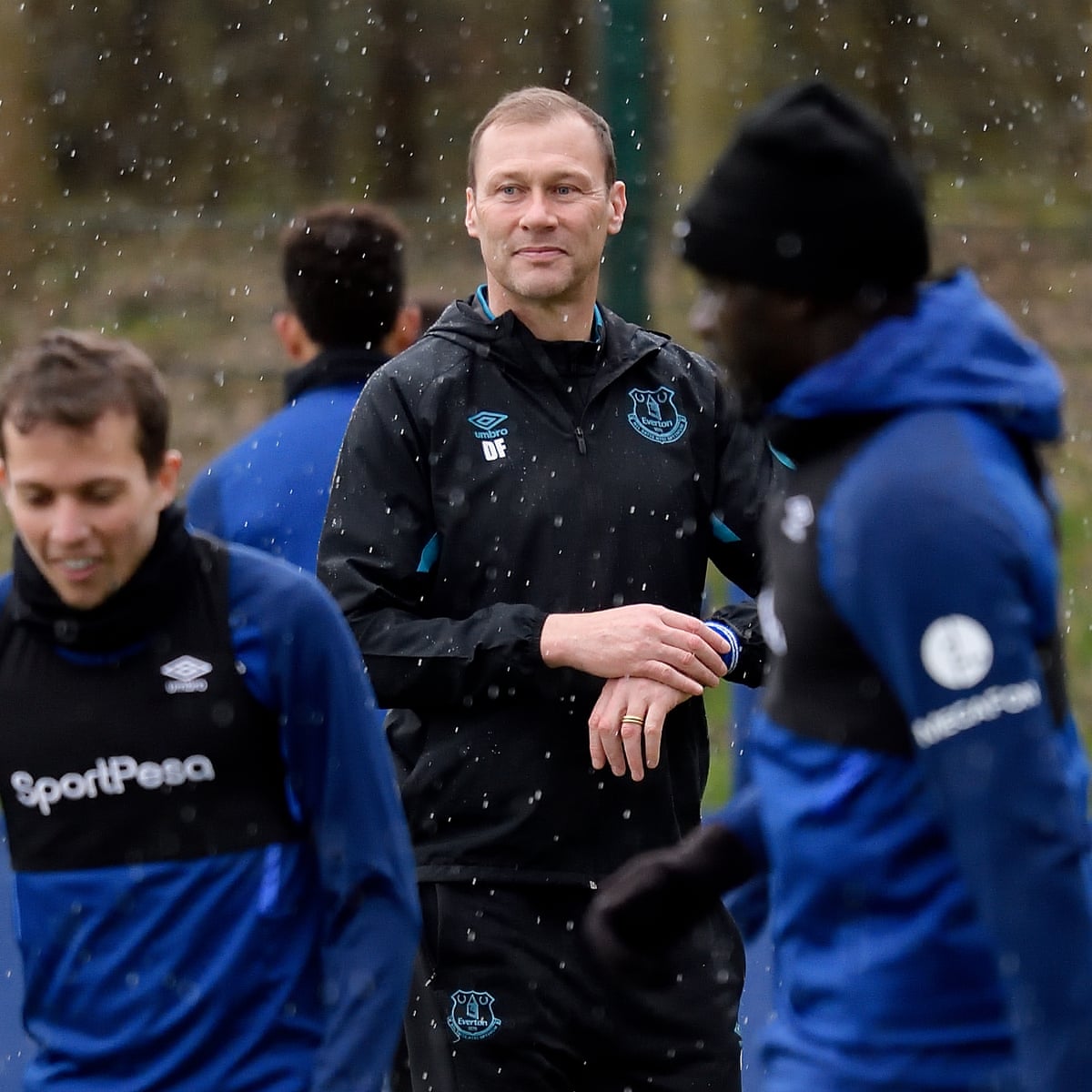 Temporary Manager Duncan Ferguson Wells Up As He Sweats On Everton Future Everton The Guardian Temporary Manager Duncan Ferguson Wells Up As He Sweats On Everton Future Everton The Guardian