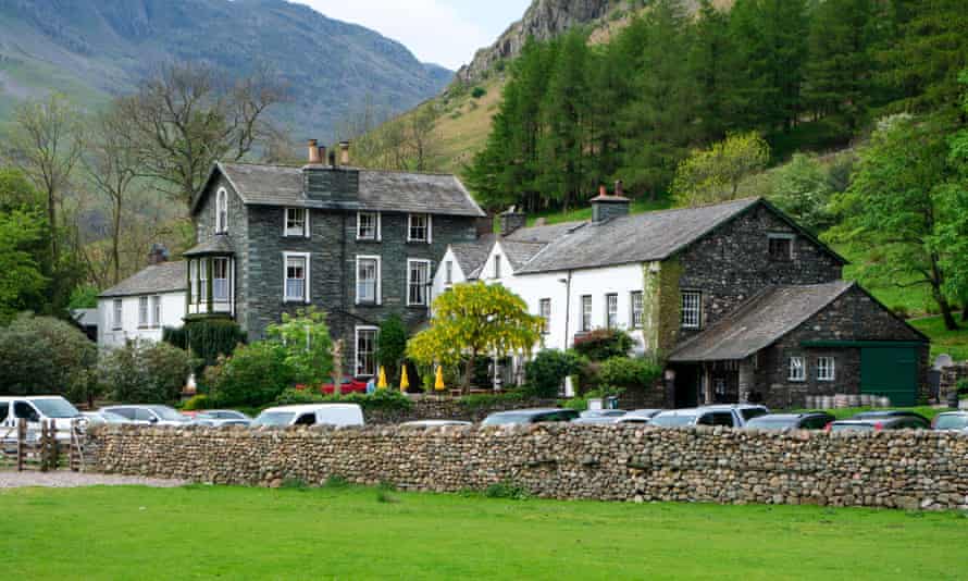 The Old Dungeon Ghyll Hotel.