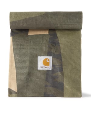 Lunch on the goTis the season for alfresco lunching. Stash your picnic sandwiches in this handy water-resistant coated canvas lunch bag. £40, Carhartt, mrporter.com