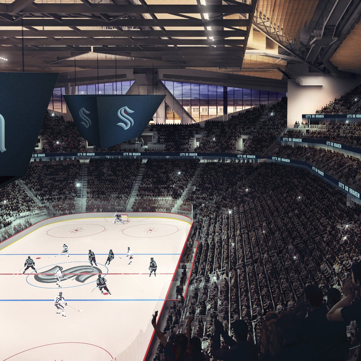 Release The Kraken Seattle S New Nhl Team Unveils Name Ahead Of 2021 Debut Sport The Guardian