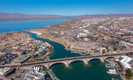 the London Bridge in Lake Havasu City, Arizona.